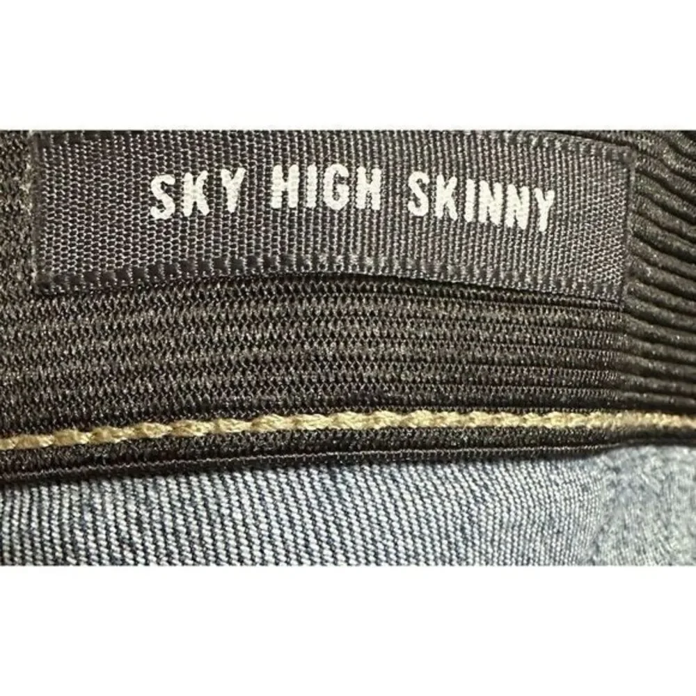 Torrid Premium Jeans Sky High Skinny Denim Blue Size 16 Women's‎ - Picture 5 of 5